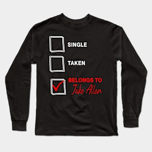 Belongs to Jake Allen Long Sleeve T-Shirt